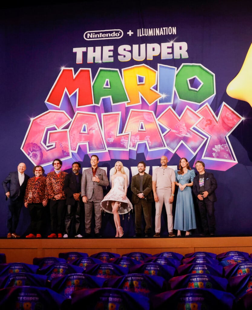 The Super Mario Galaxy Movie World Premiere In Japan
