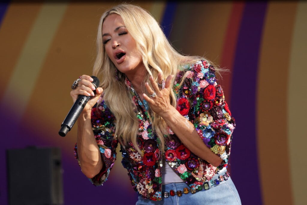 Carrie Underwood Performs As Part Of "good Morning America"'s 2024 Concert Series At Rumsey Playfield/summerstage In New York