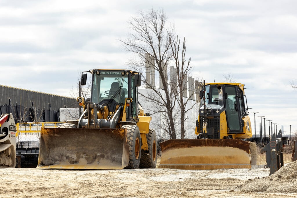 Construction Of The Amazon Data Center In New Carlisle