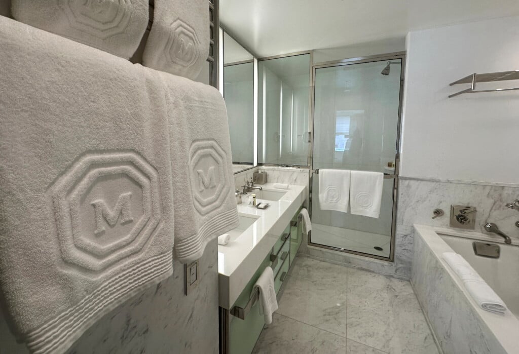 Preview Of The Mark Hotel, Where Many Stars Attending The "met Gala” Will Stay, In New York City