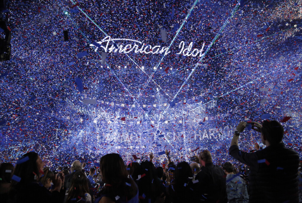 Conclusion Of The American Idol Grand Finale In Hollywood