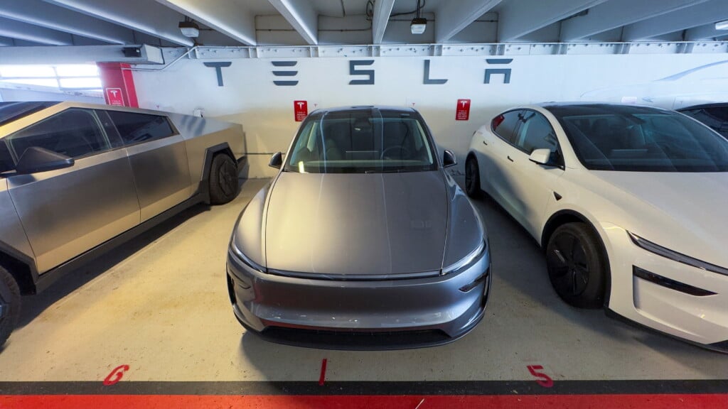 Refreshed Tesla Model Y Shown In California