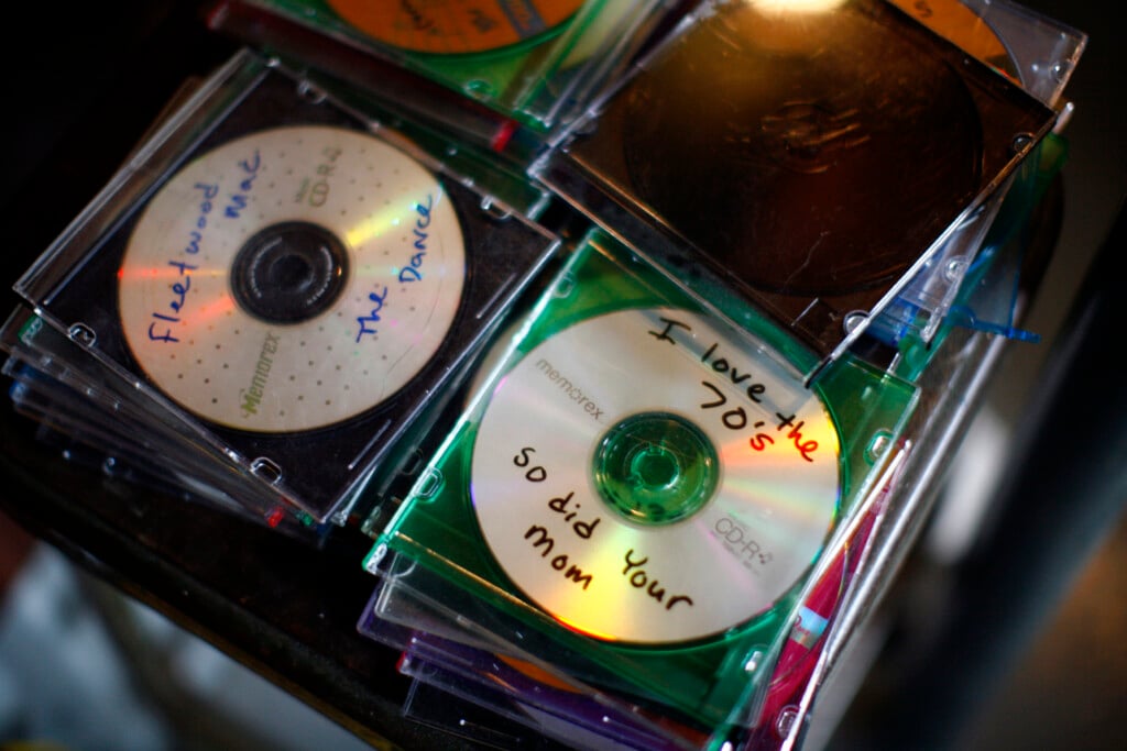 Compact Discs Are Seen At The Lynn Drive In Theater In Strasburg, Ohio