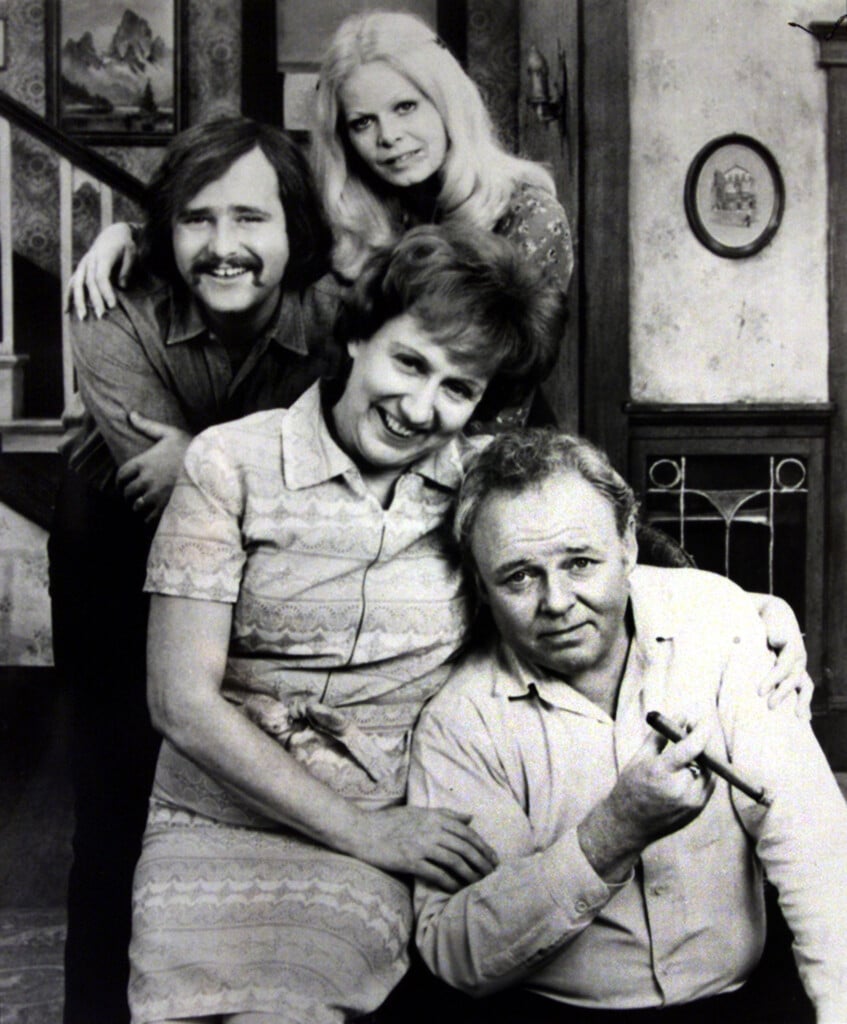 File Photo Of "all In The Family" Cast Members.