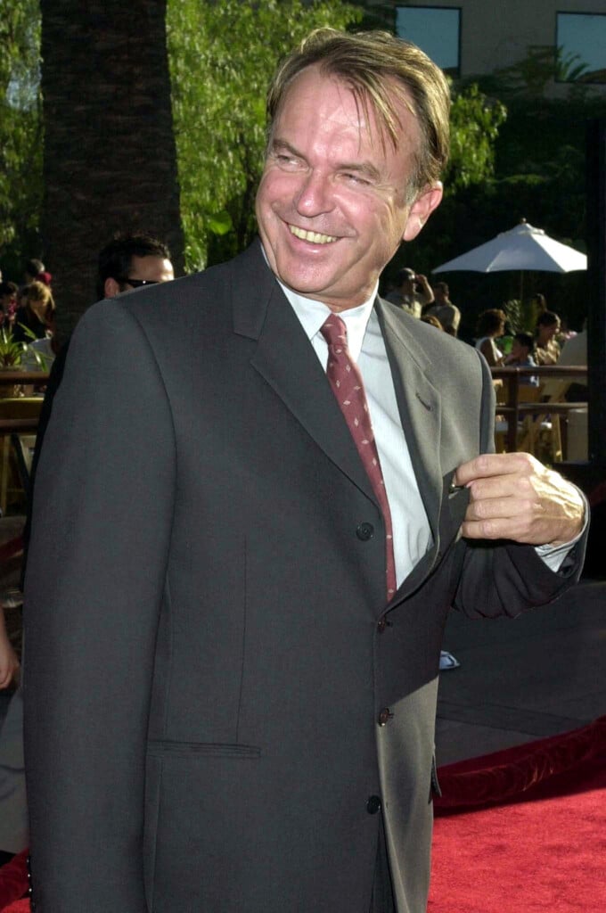 File Photo: Actor Sam Neill, Who Stars In The Motion Picture "jurassic Park Iii," Arrives At The Los Angeles Premiere Of The Film At The Universal Amphitheatre