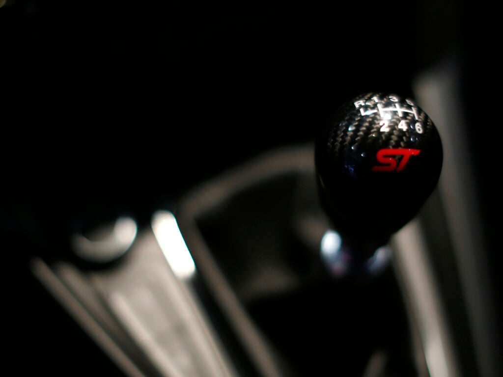 Manual Transmission Knob Of 2016 Ford Focus St Is Seen At The Washington Auto Show In Washington