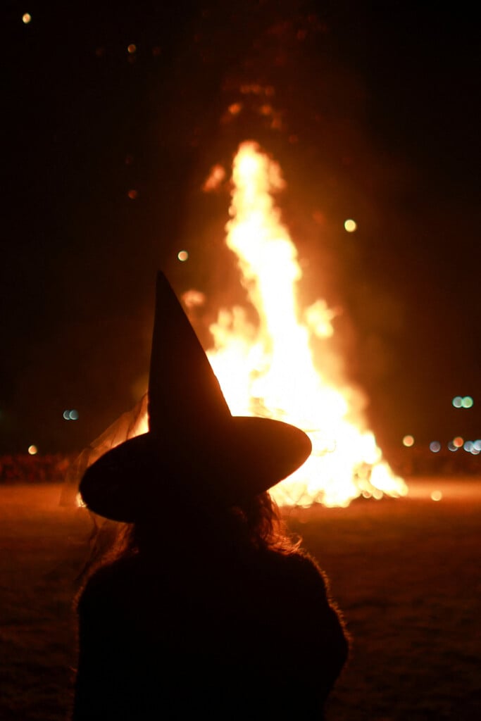 People Attend The Saint John's Bonfires Celebration In Buenos Aires