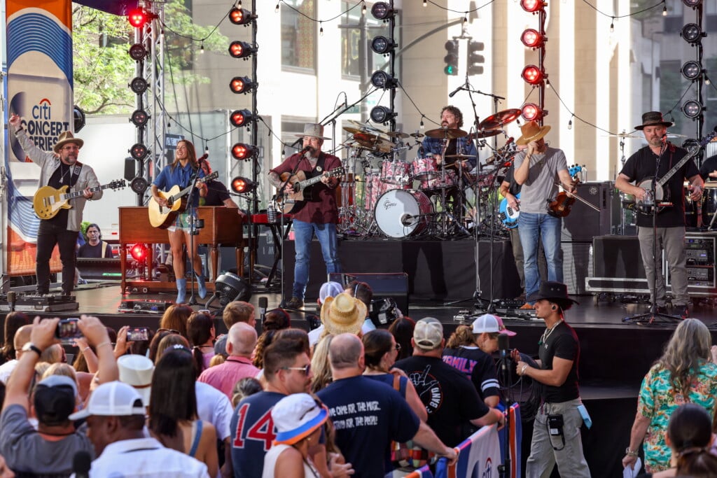 The Zac Brown Band Perform On The 'today' Show In New York
