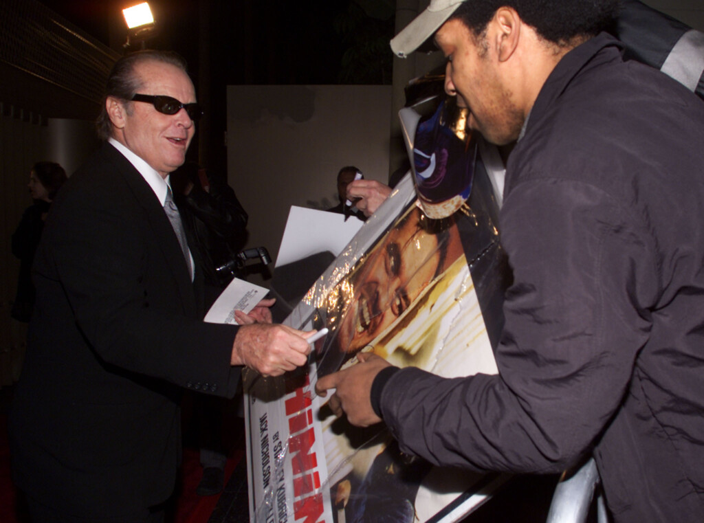 Actor Jack Nicholson At Premiere.