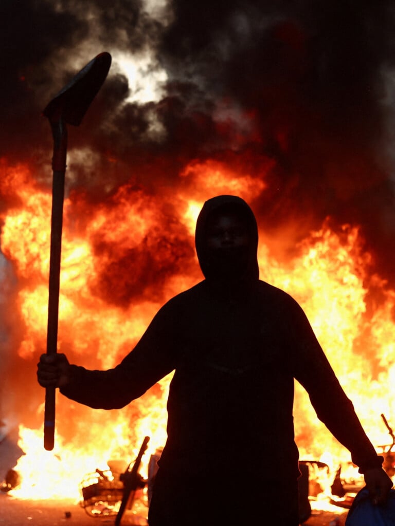 Civil Unrest In Paris
