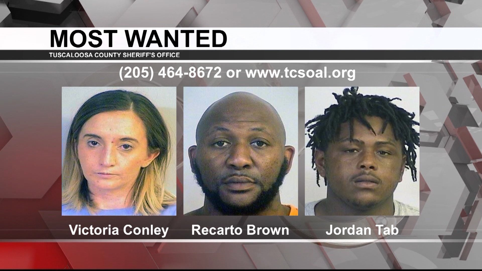 Tuscaloosa's Most Wanted: Feb. 2, 2022 - WVUA 23