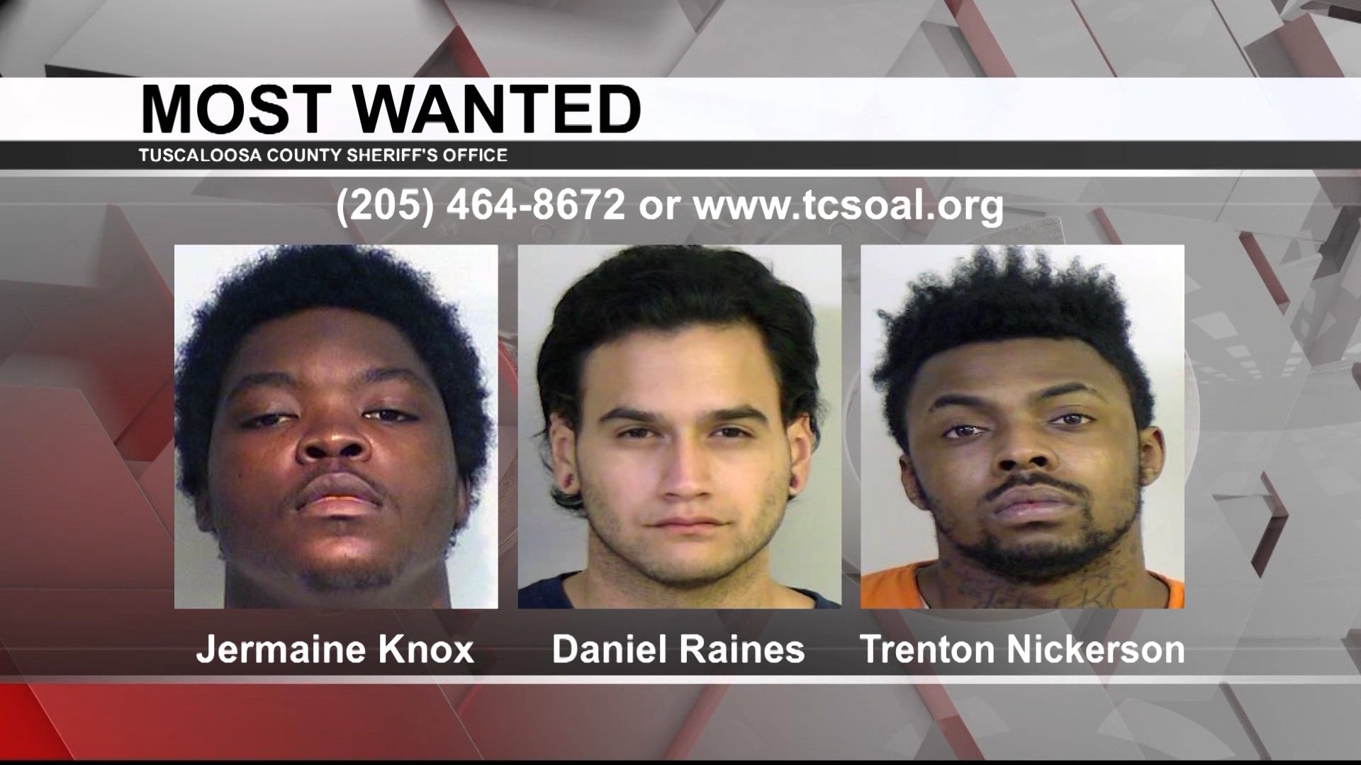 Tuscaloosa's Most Wanted: March 23, 2022 - WVUA 23