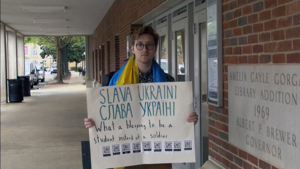 Ua Student Supports Ukraine