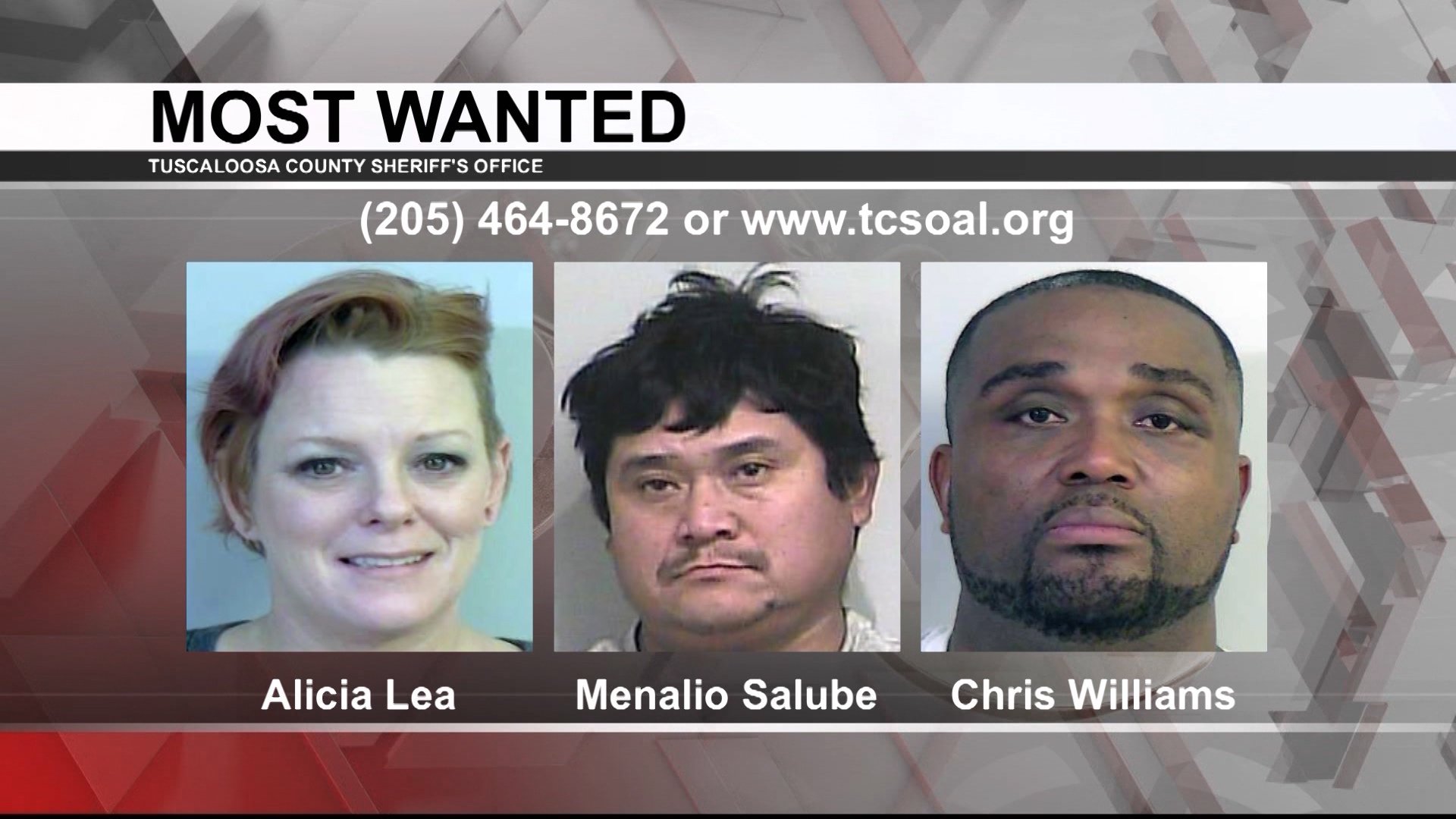 Tuscaloosa's Most Wanted: April 20, 2022 - WVUA 23