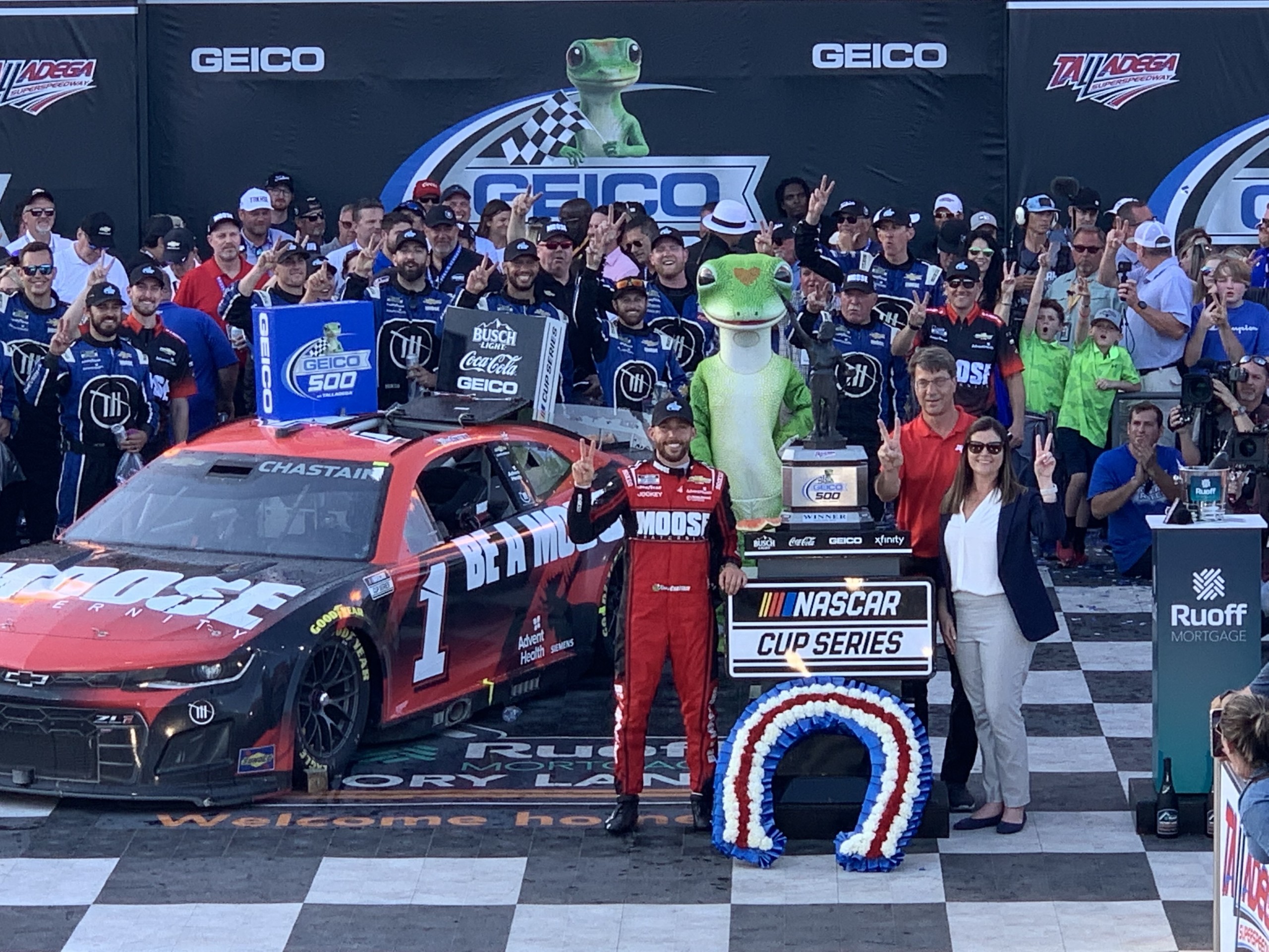 Ross Chastain wins Geico 500 at Talladega Superspeedway WVUA 23