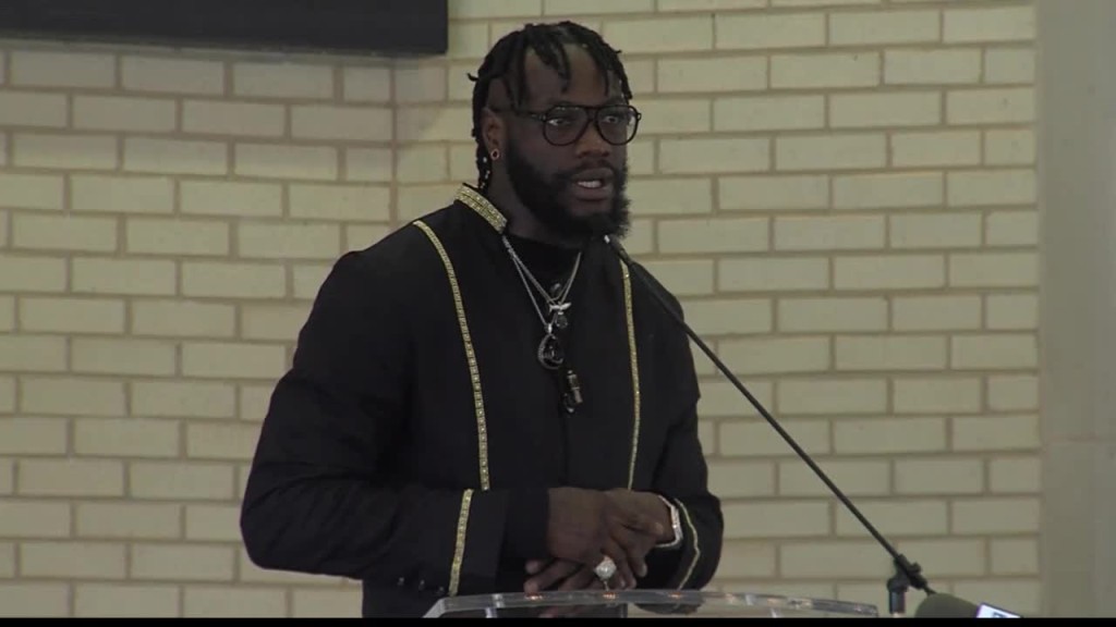 City Of Tuscaloosa Unveils Statue Of Deontay Wilder