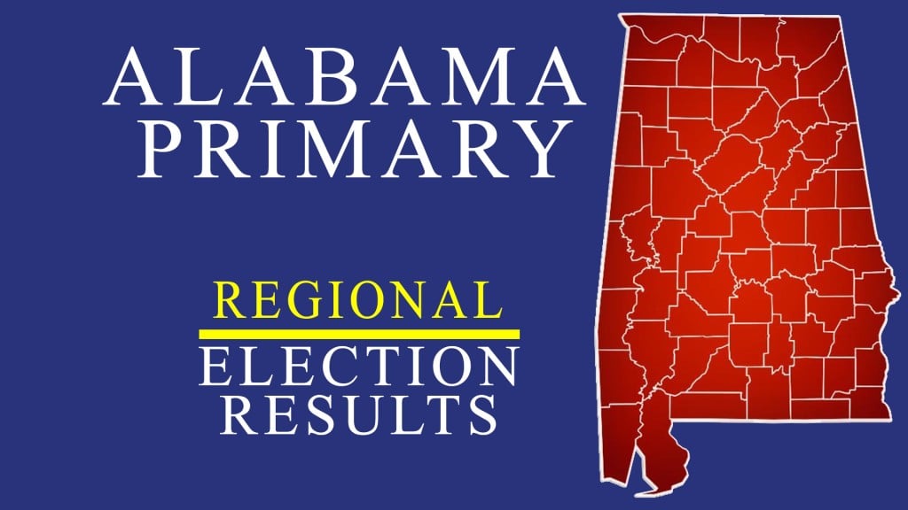 Alabama Primary Regional Election Results