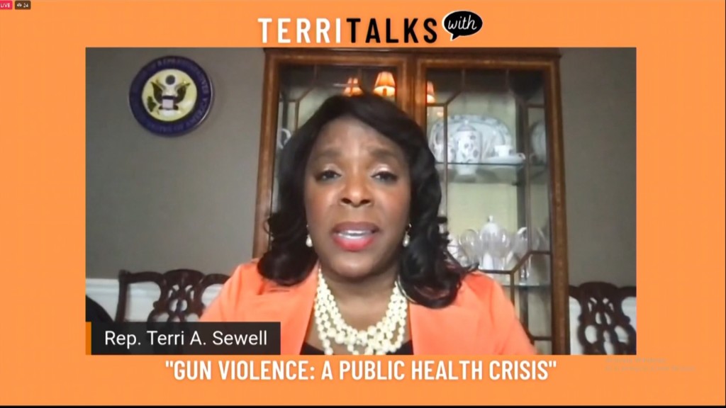 Sewell Talk On Gun Violence