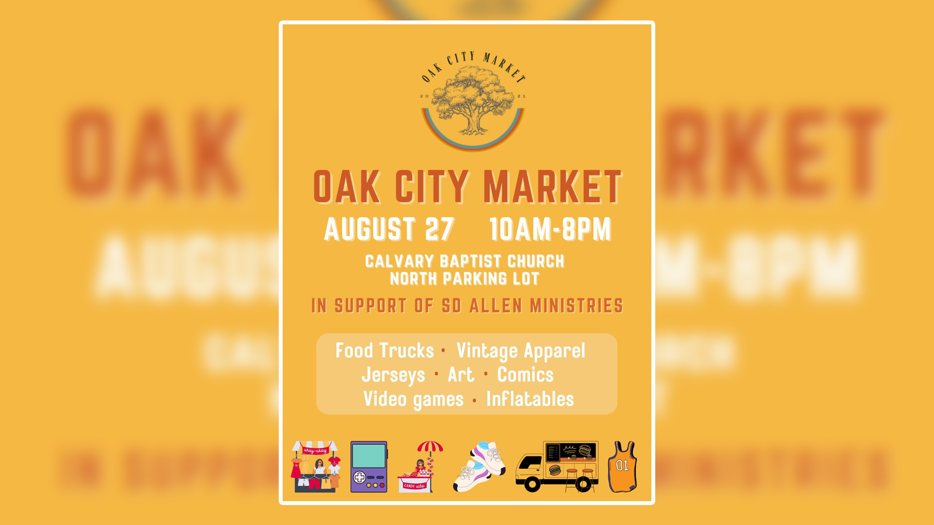 Oak City Market happening Aug. 27 WVUA 23