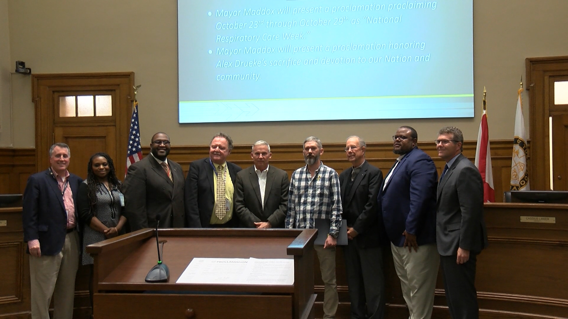 POW Alex Drueke honored by Tuscaloosa City Council - WVUA 23