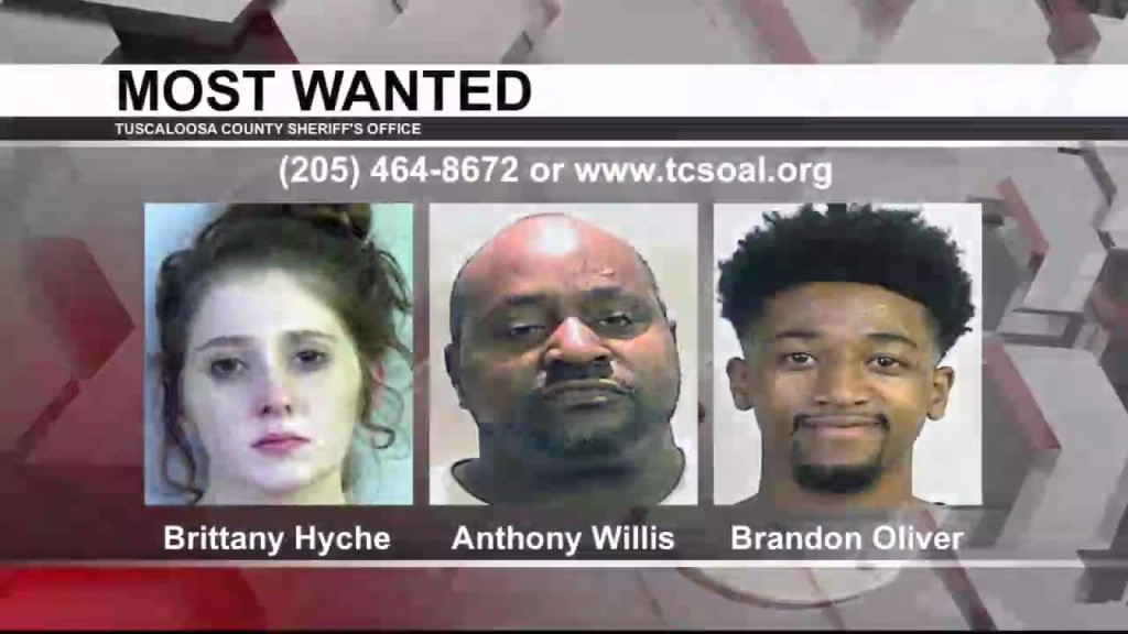 Tuscaloosa's Most Wanted: Nov. 3, 2022