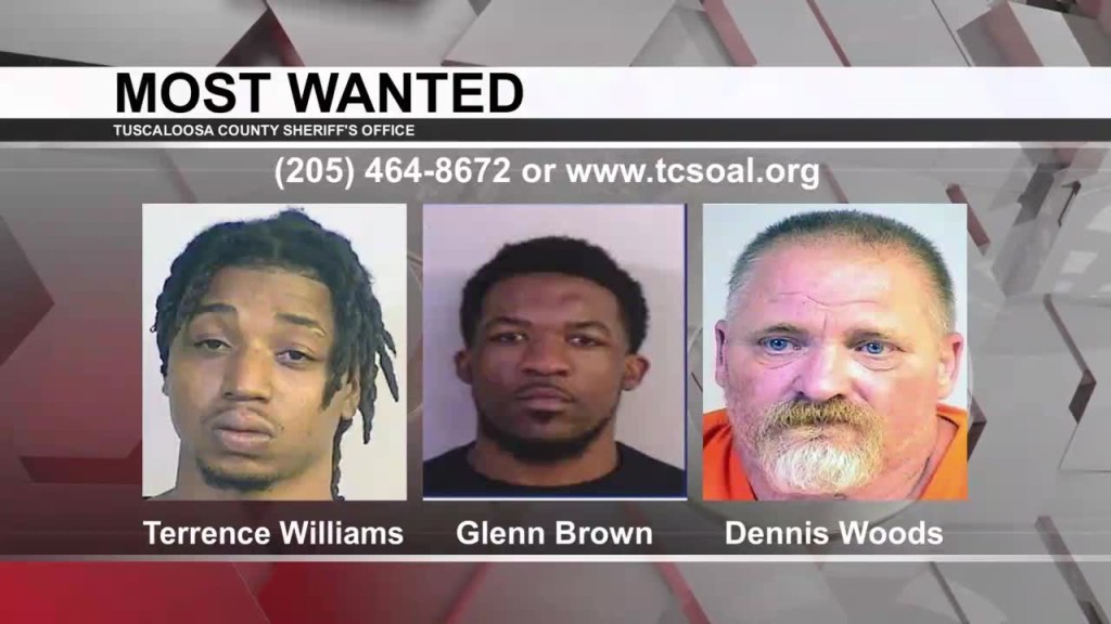 Tuscaloosa's Most Wanted: Dec. 1, 2022