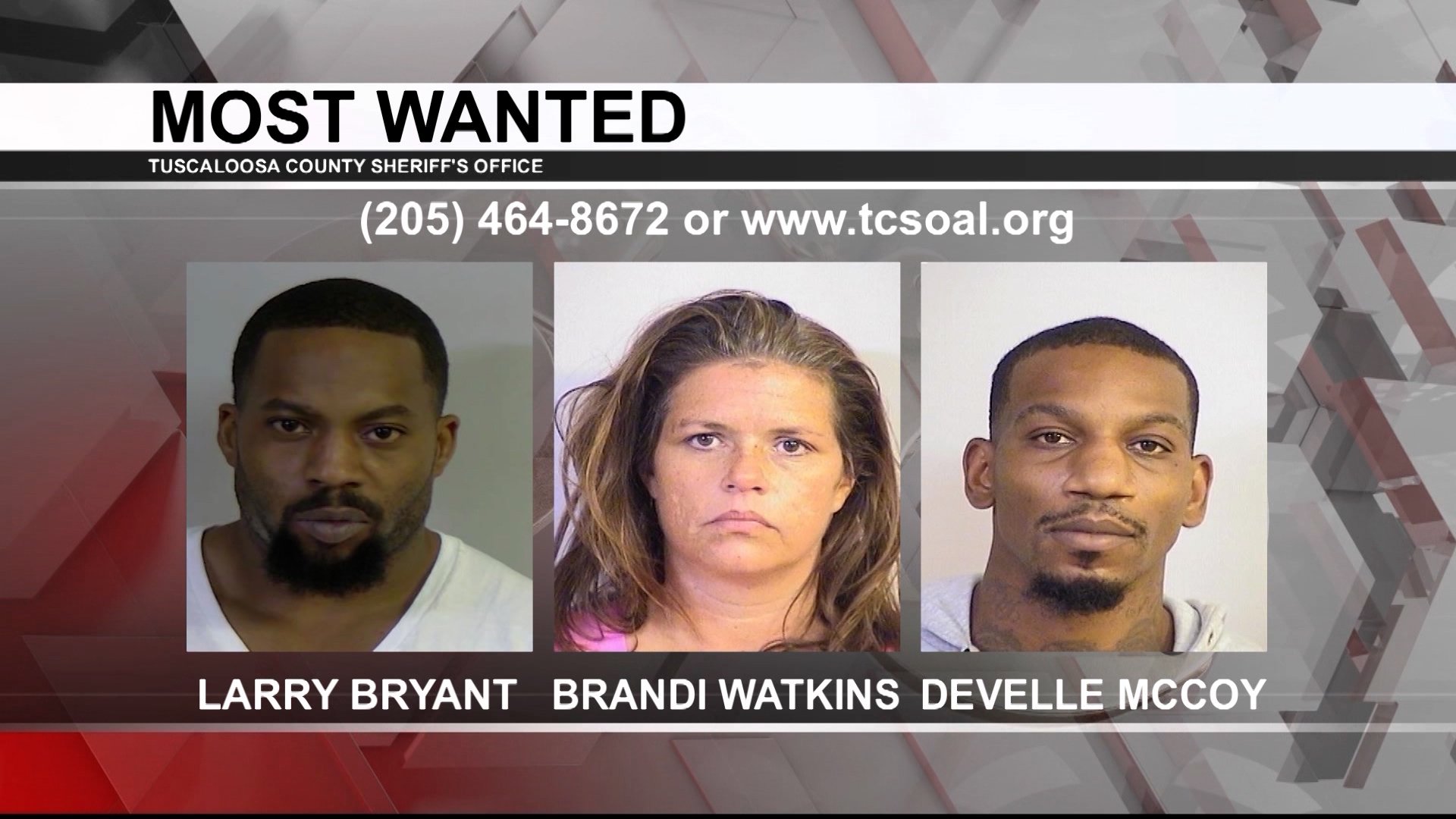 Tuscaloosa's Most Wanted: Jan. 25, 2023 - WVUA 23