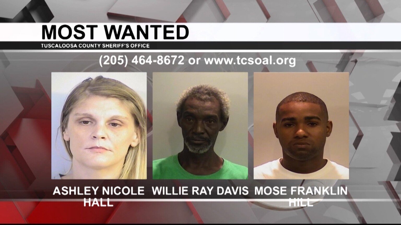 Tuscaloosa's Most Wanted: April 26, 2023 - WVUA 23