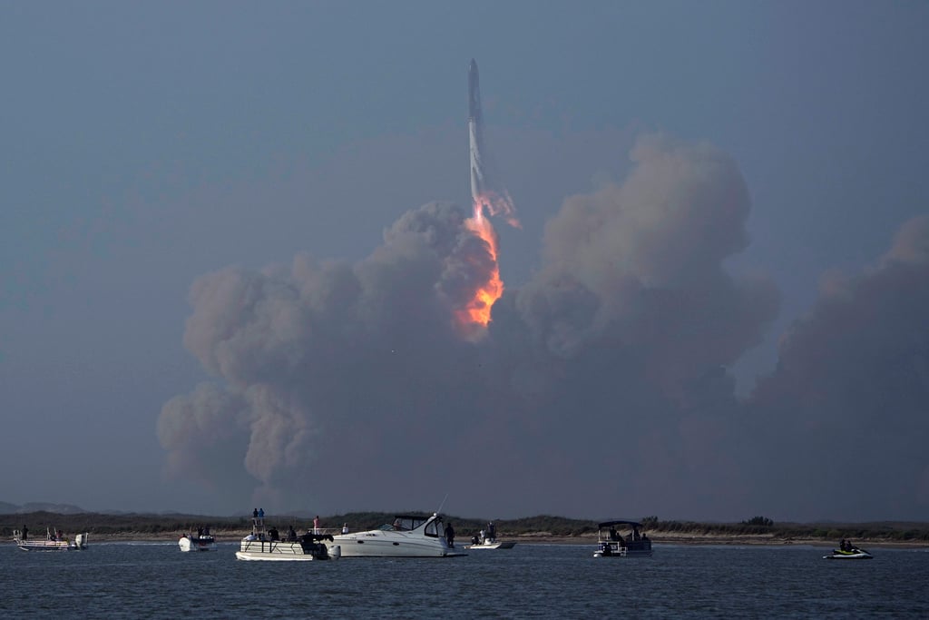 Spacex Starship Test Flight