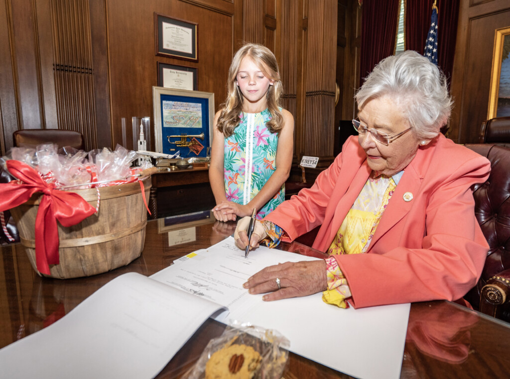 Governor Kay Ivey State Cookie Bill Signing