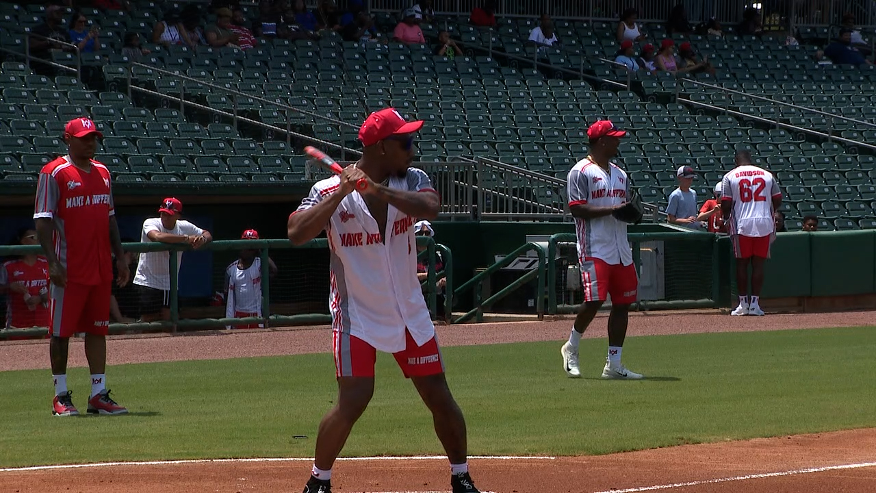 Mack Wilson holds 2nd Annual Celebrity Softball Game