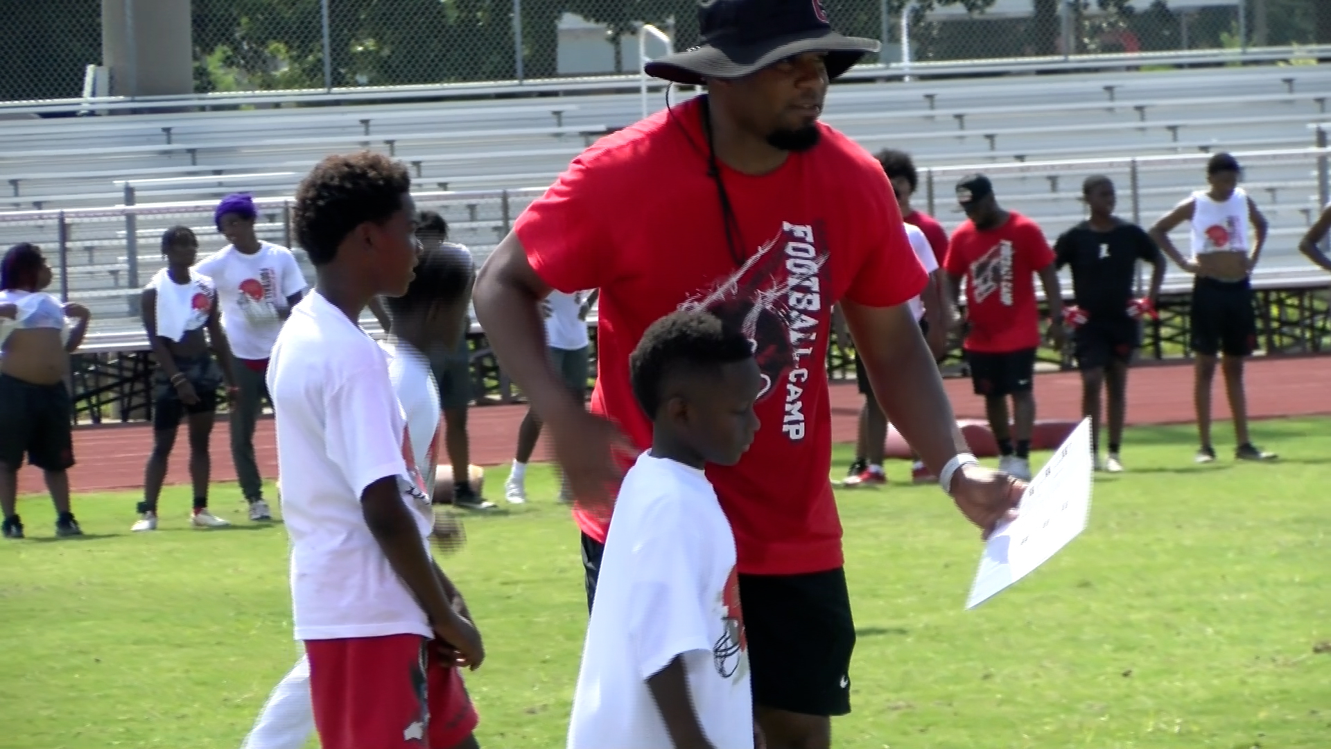 Central football hosts Camp of Champions - WVUA 23