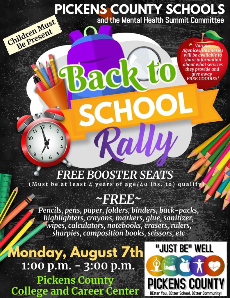 Just Be Well Back To School Rally 2023