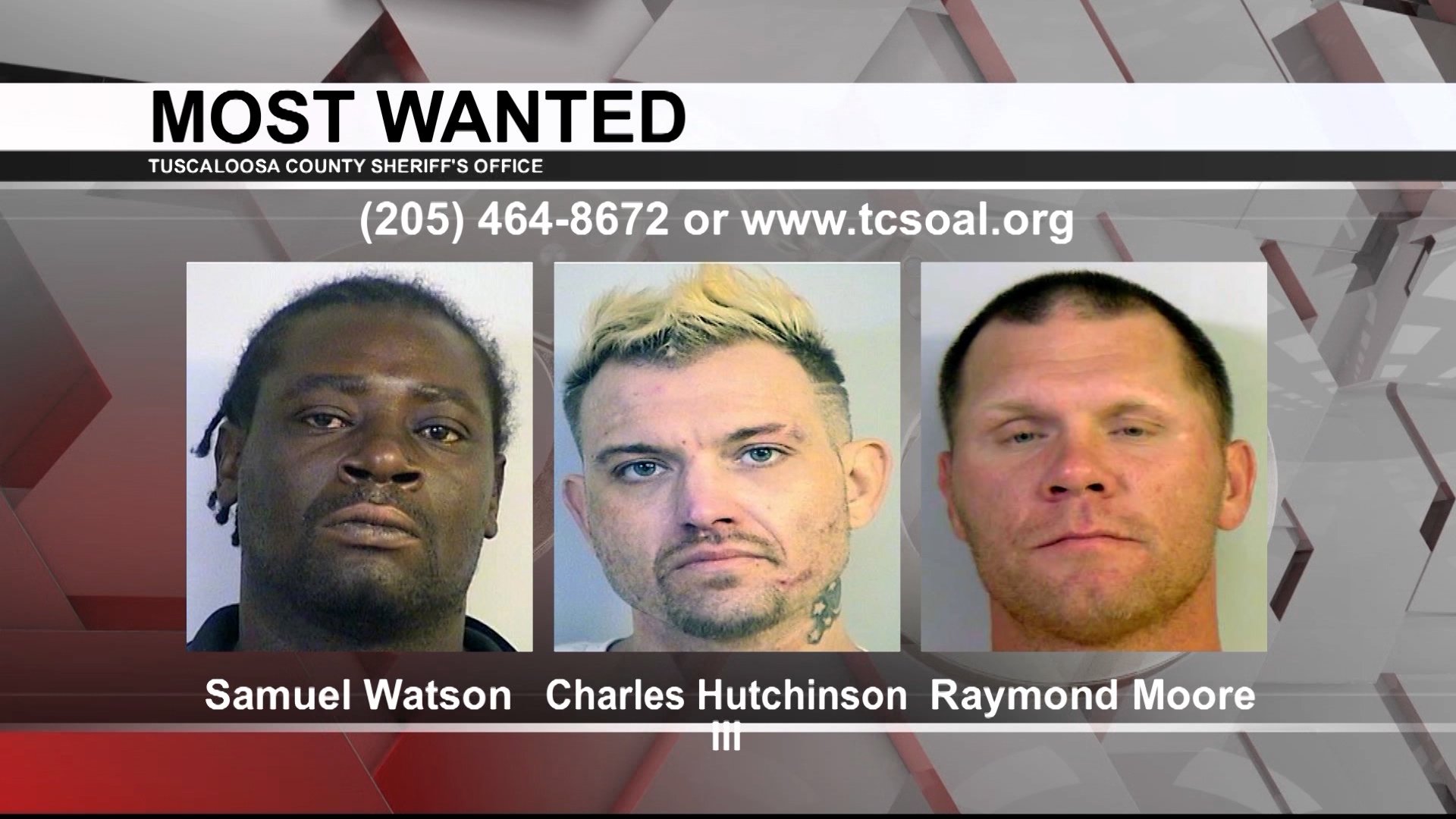 Tuscaloosa's Most Wanted: Oct. 26, 2023 - WVUA 23