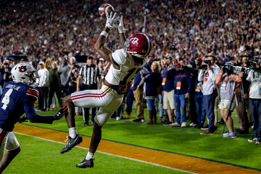 Alabama Receiver Isaiah Bond, Who Made Fourth-and-31 Iron Bowl Catch ...