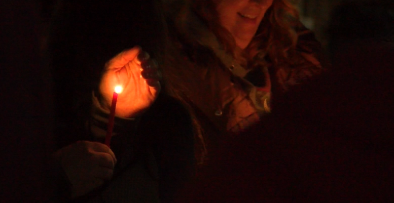 Chabad Holds Public Menorah Lighting - WVUA 23