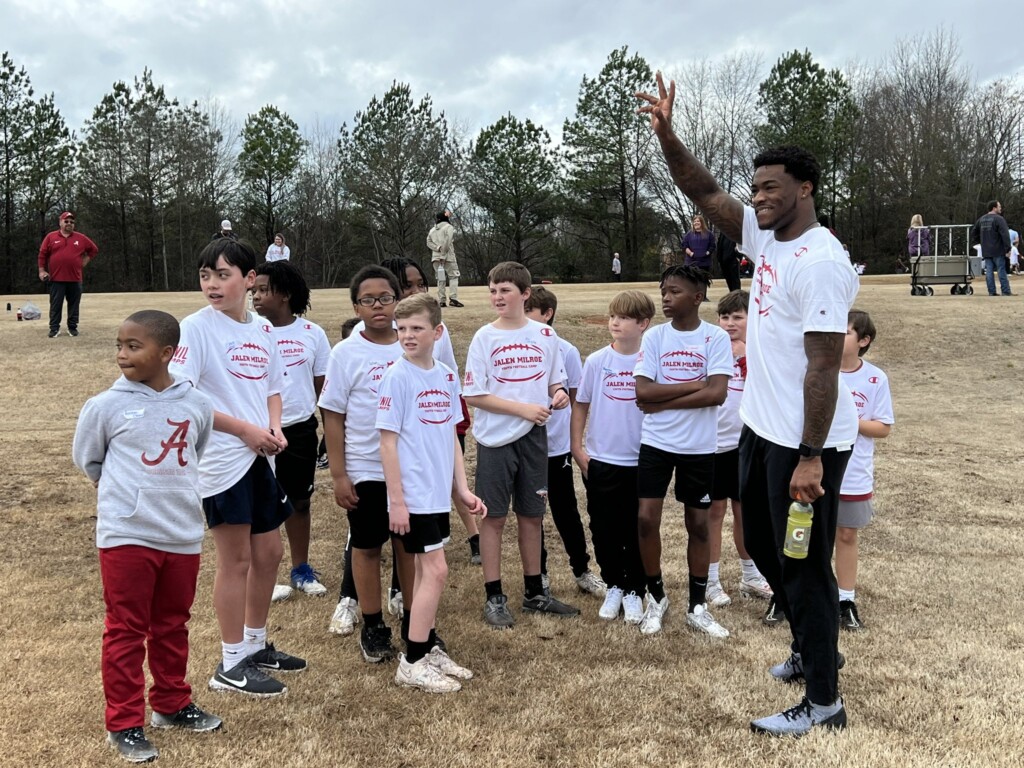 Jalen Milroe hosting trio of youth football camps around Alabama WVUA 23