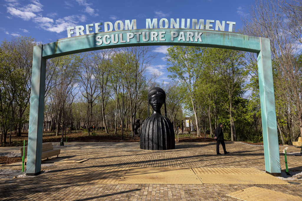 Sculpture park aims to look honestly at slavery, and honor those who ...