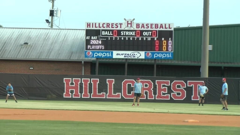 Hillcrest Baseball Holds Bp Under The Lights