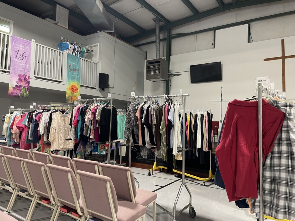 Coaling Baptist Church hosts food pantry and clothes closet each month ...