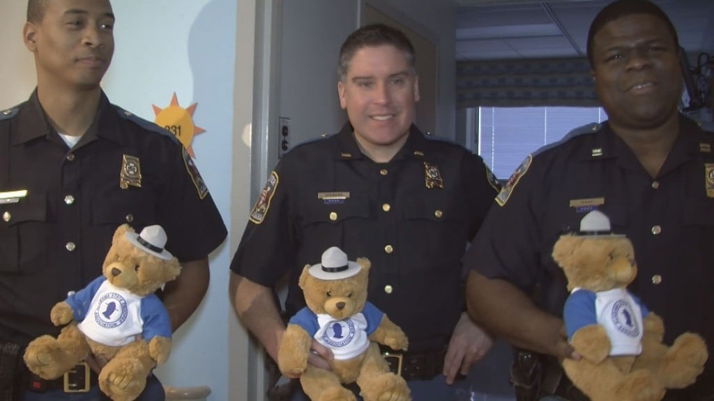 State Trooper Teddy Bears