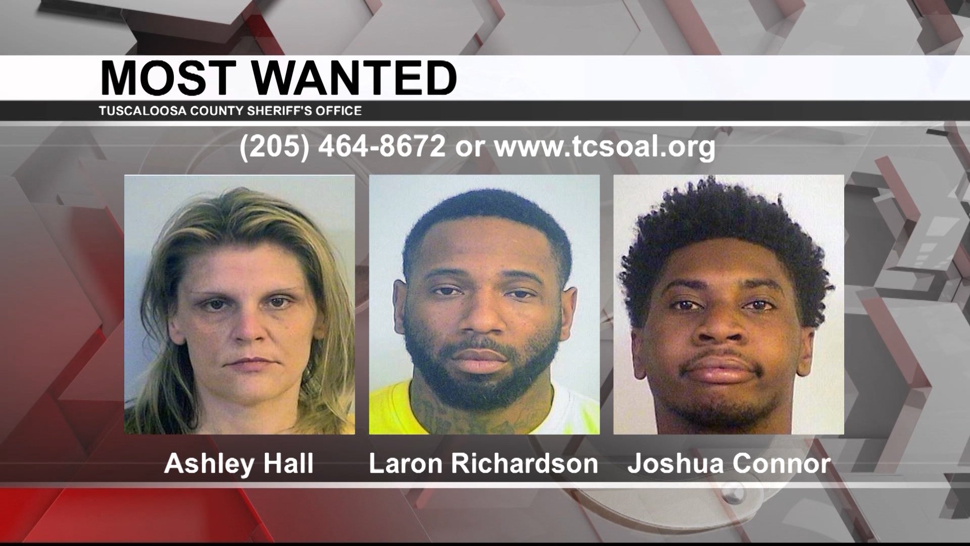 Tuscaloosa’s Most Wanted: Oct. 13, 2021 - WVUA 23