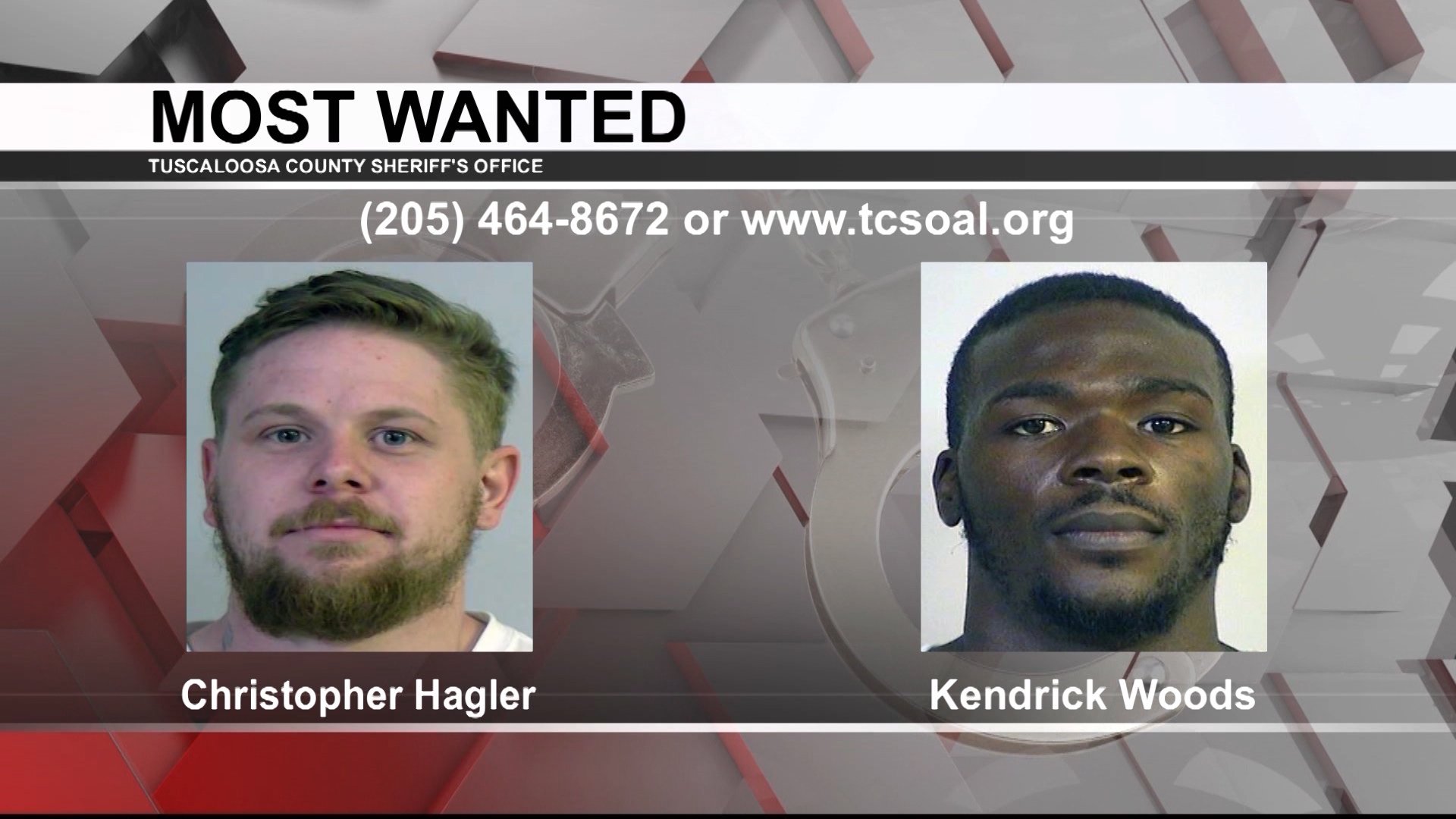 Tuscaloosa’s Most Wanted: June 16, 2021 - WVUA 23