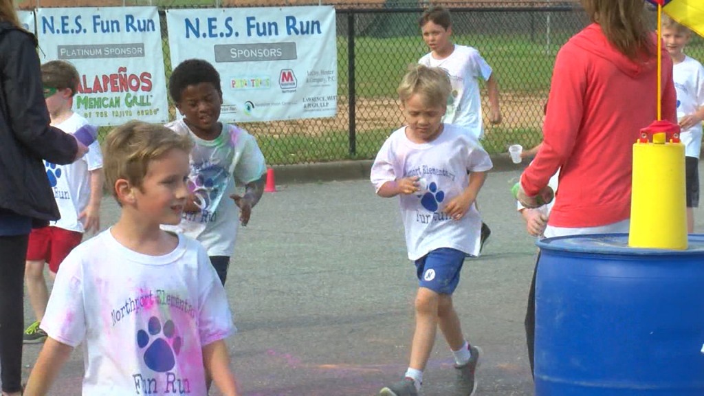 Northport Elementary Color Run