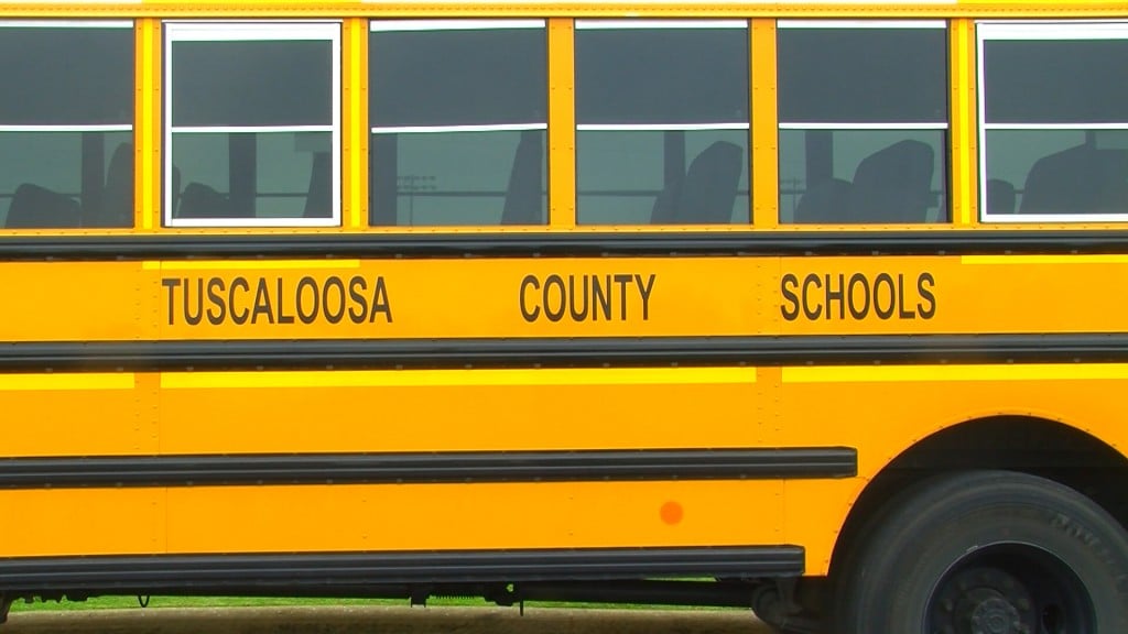 Tuscaloosa County Schools Bus
