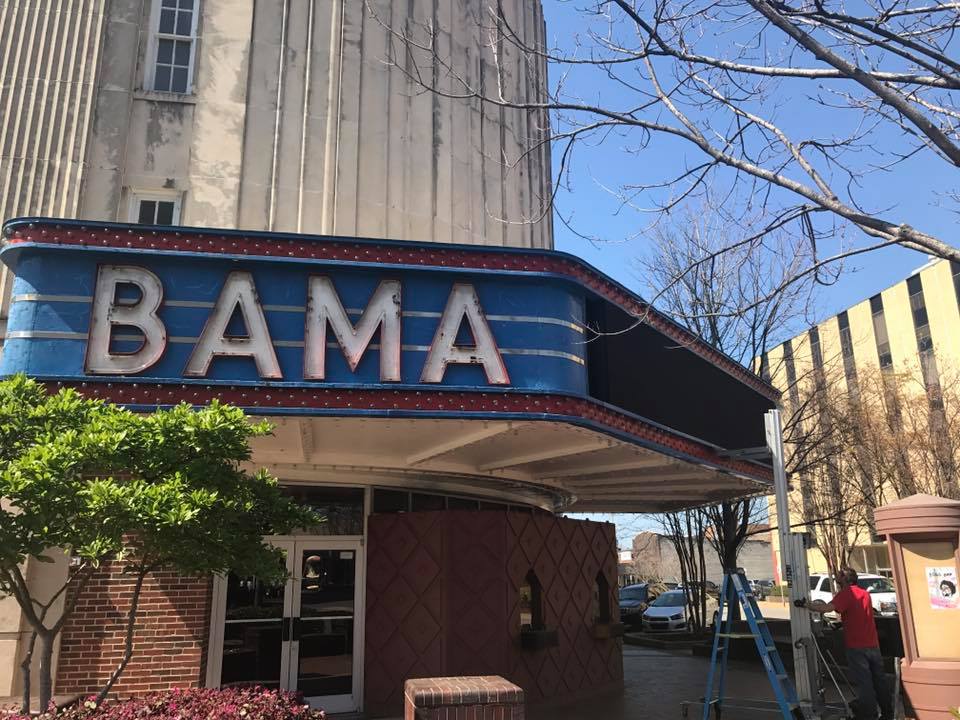 Bama Theatre New Marquee