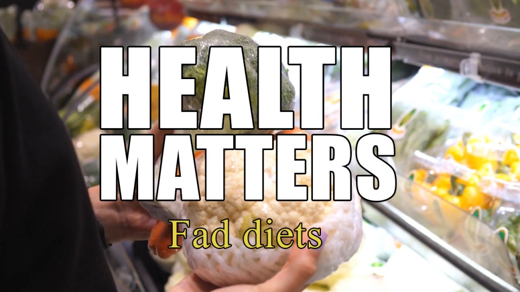 Health Matters Fad Diets