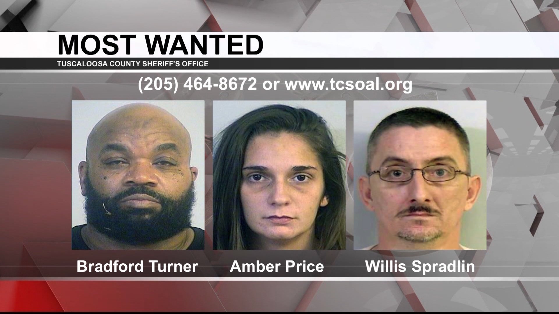 Tuscaloosa’s Most Wanted: Sept. 15, 2021 - WVUA 23