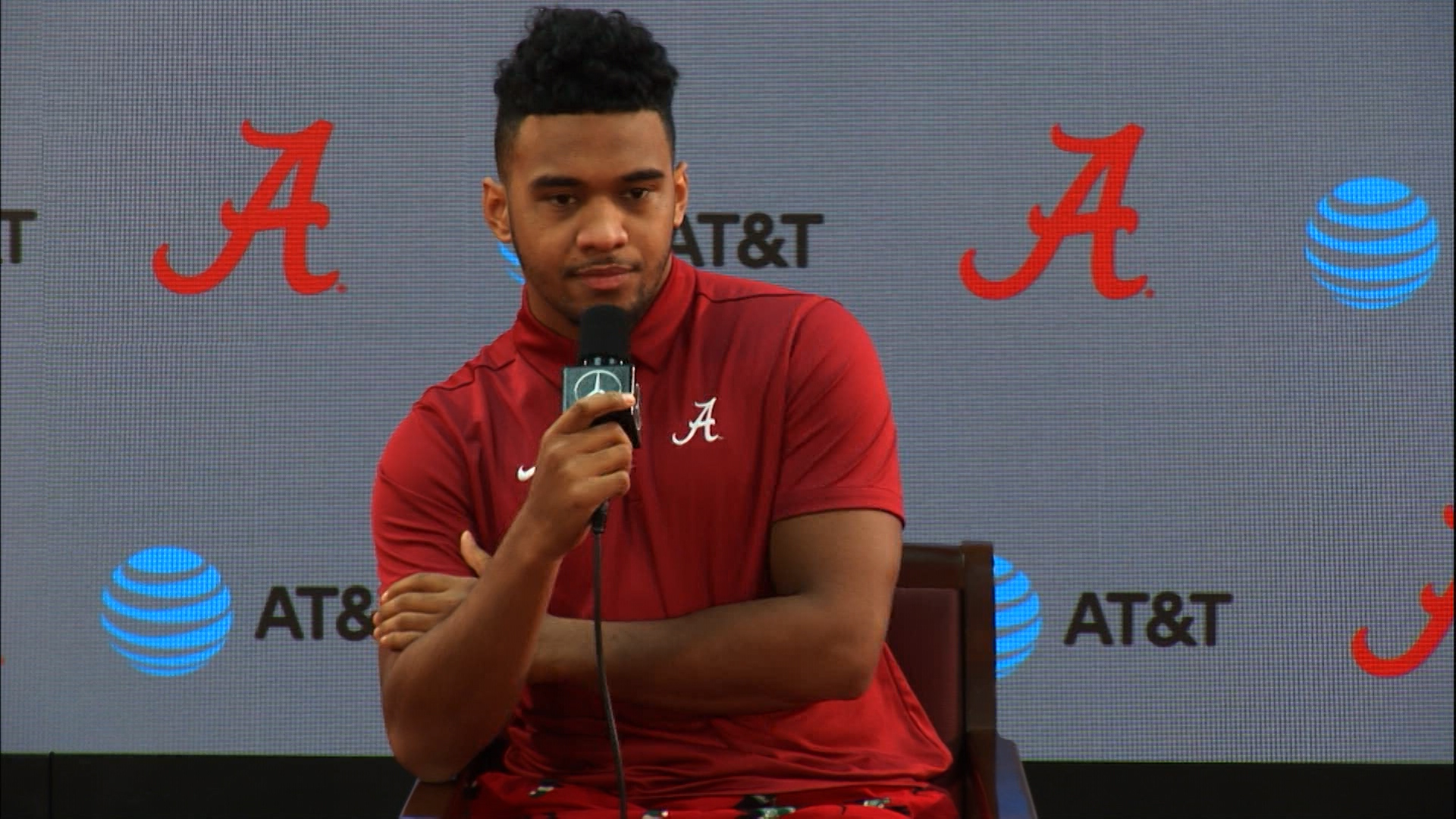 TUA TAGOVAILOA OFFERS UPDATE AT CONFERENCE TODAY WVUA 23