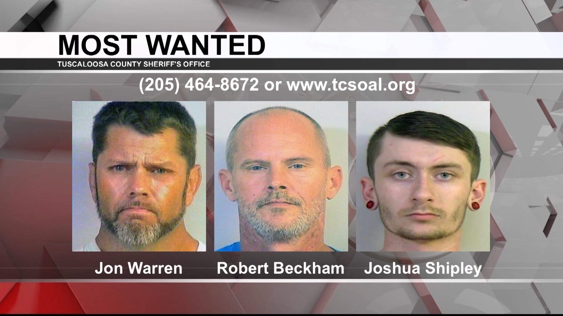 Tuscaloosa’s Most Wanted: Jan. 12, 2022 - WVUA 23